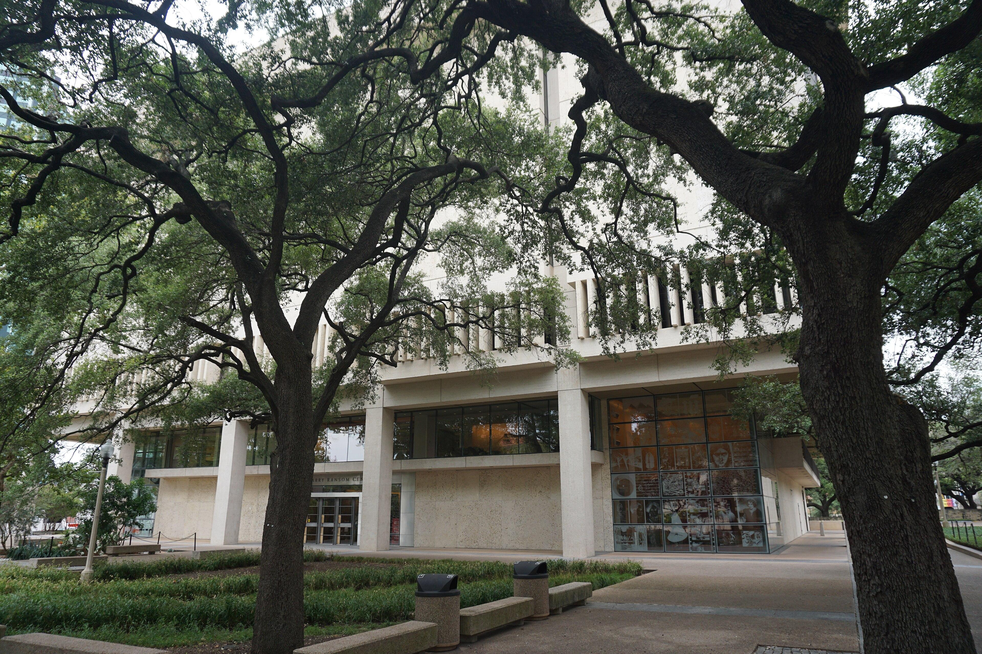 The Harry Ransom Center on the University of Texas at Austin campus
